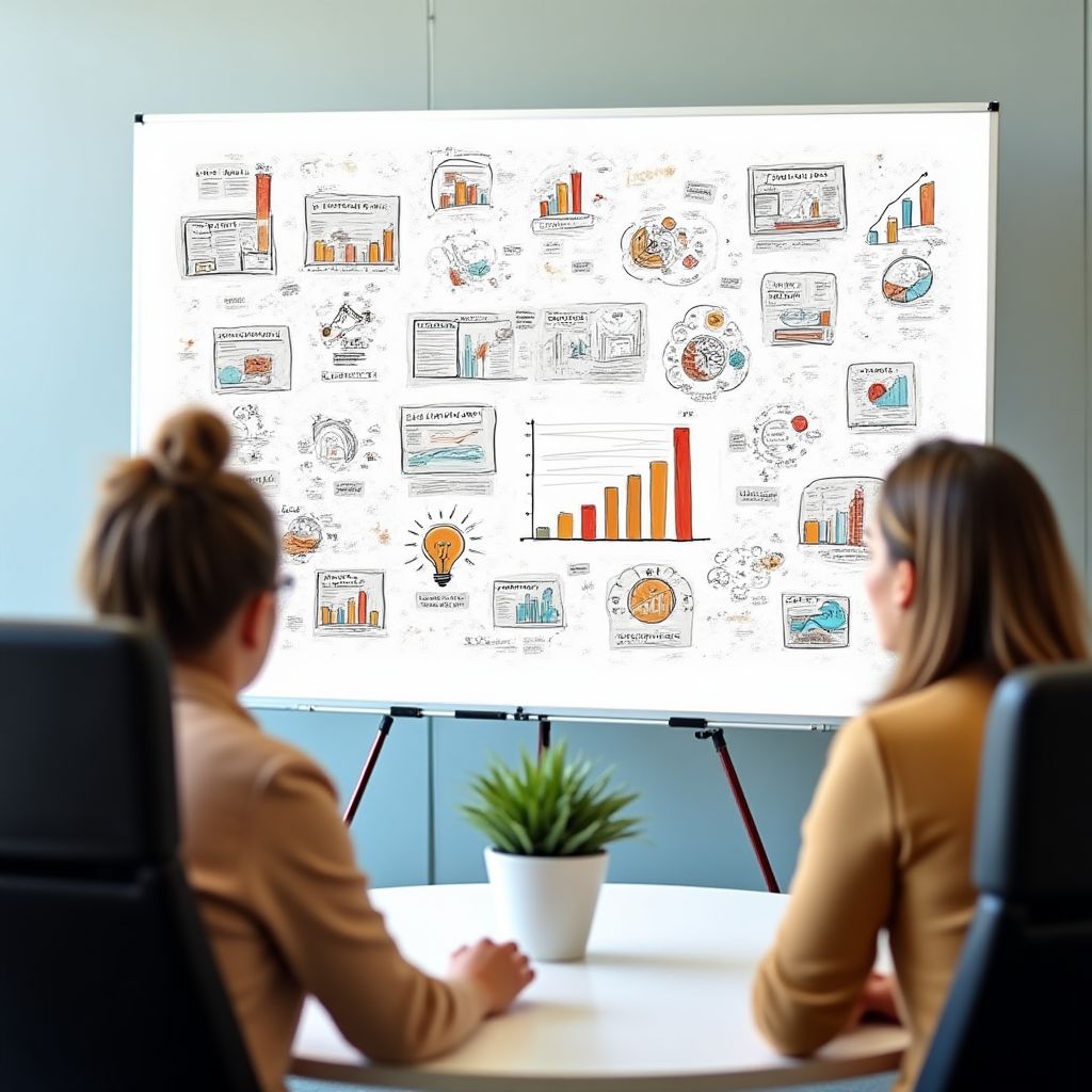 Sesión de brainstorming del equipo
